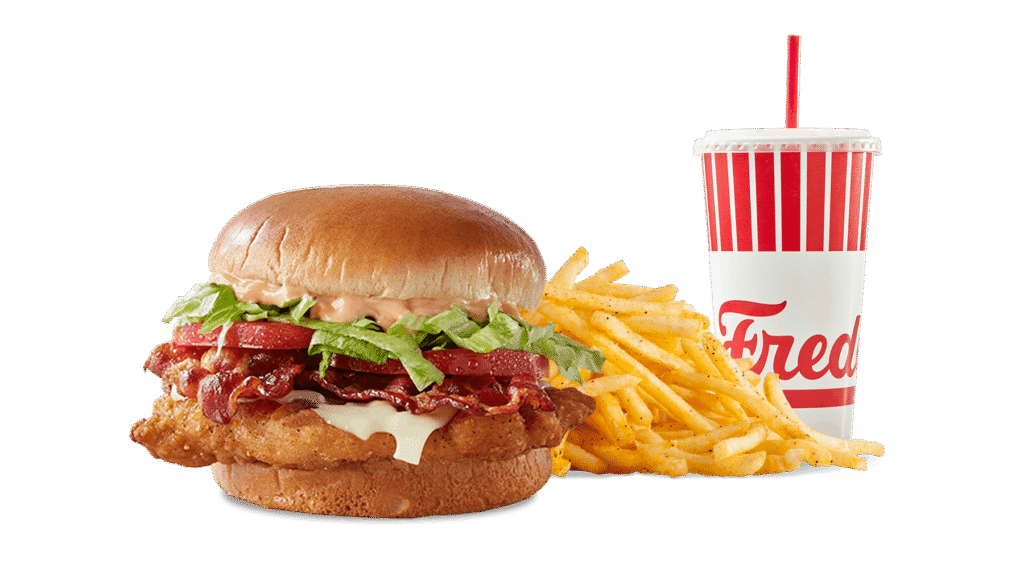 Crispy Chicken Club Sandwich Combo