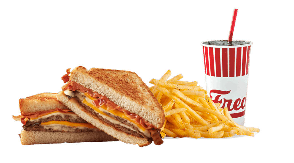 Grilled Cheese Steakburger Combo