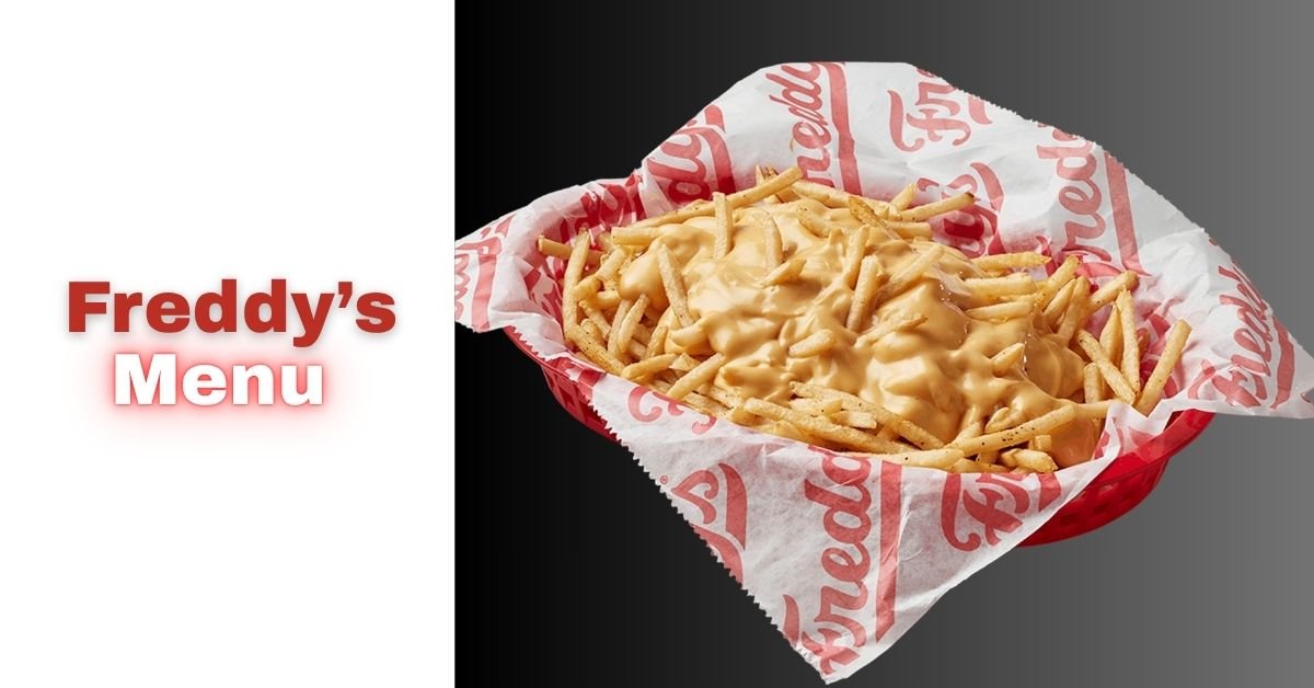 Freddys Menu with Seasonal Flavors