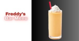 Freddys Bar Menu