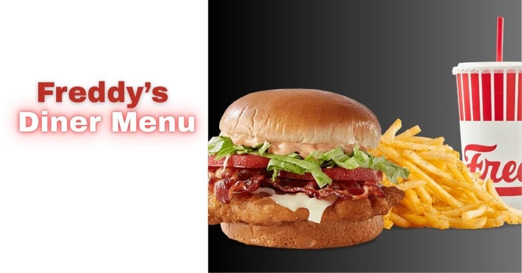 Freddys Diner Menu