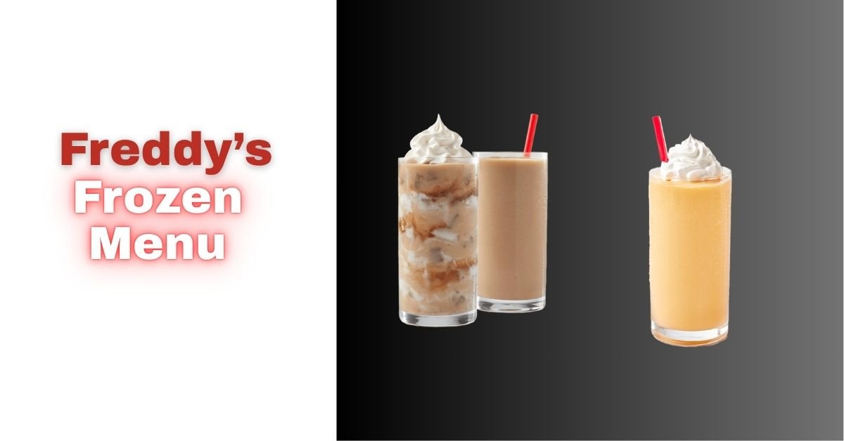 Freddys Frozen Menu
