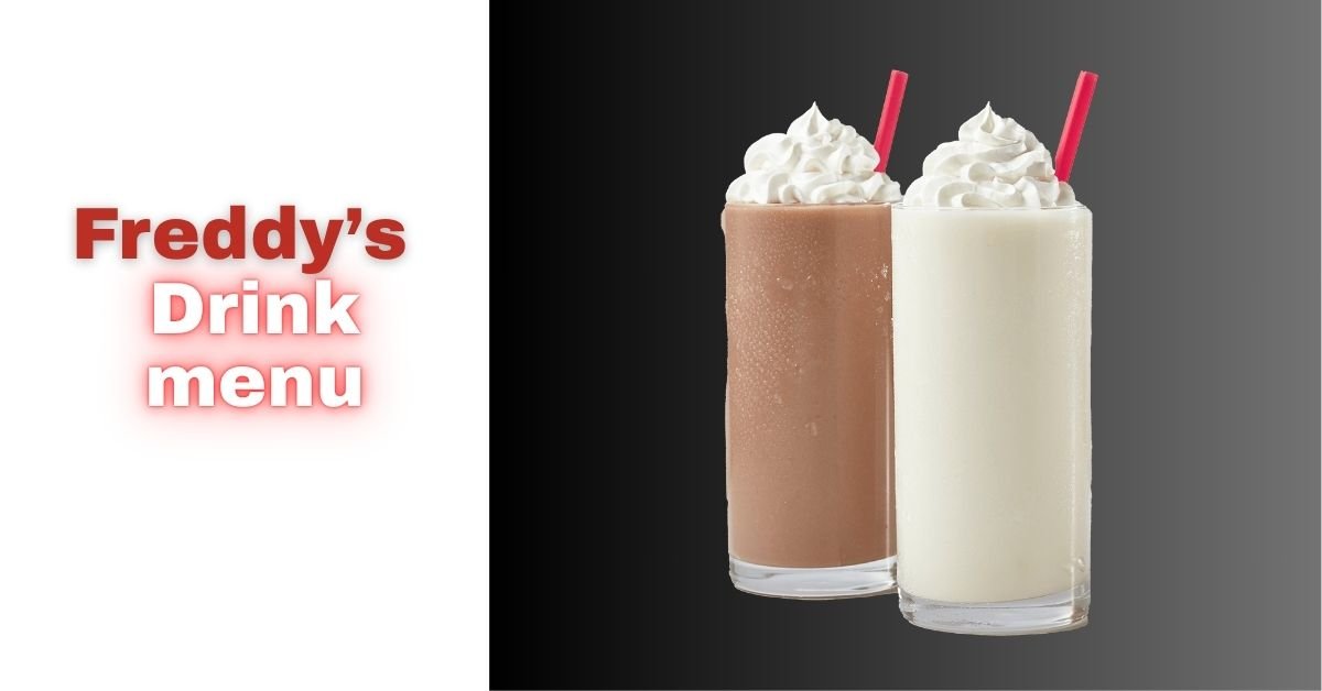 Freddys Drink Menu