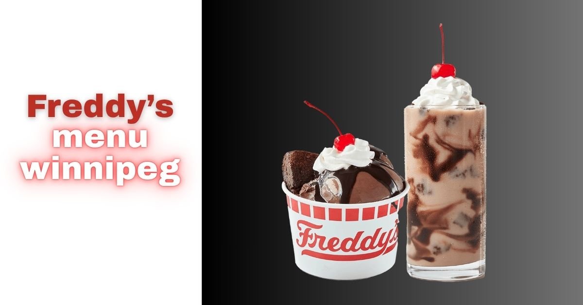 Freddys Menu Winnipeg